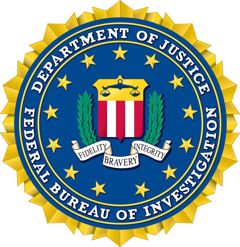 Department of Justice logo.