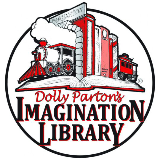 Dolly Parton Imagination Library logo.