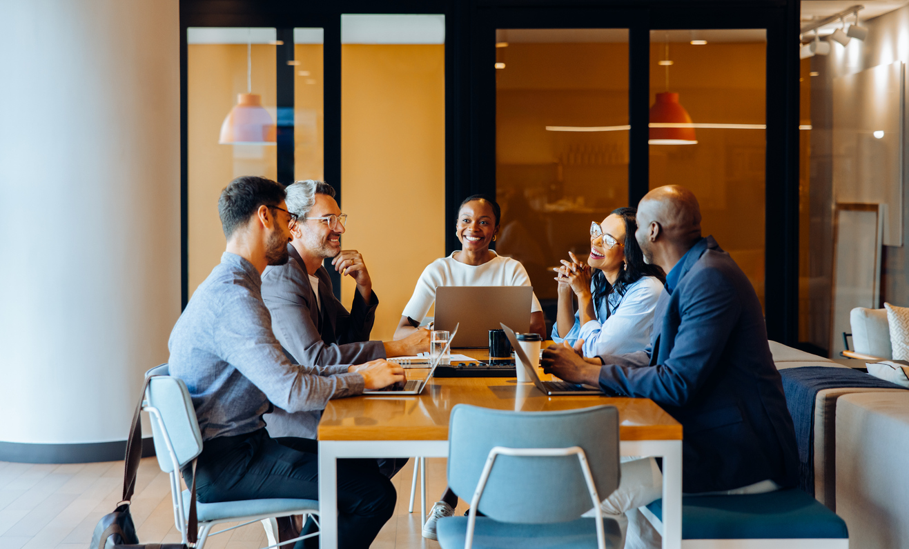 team collaboration experienced recruiters working to fill a clients need for a tough to fill role